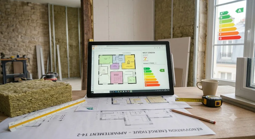 Rénovation énergétique et architecture d’intérieur — Studio NK