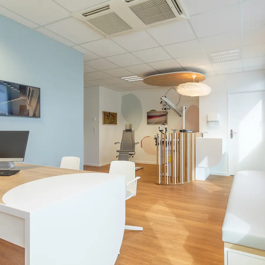 Cabinet de consultation médicale, Cesson-Sévigné — Nolwenn Kevell, architecte d’intérieur